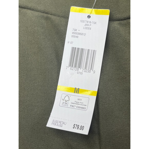 Jones New York Signature Women Olive Green Jogger Pants M Casual Comfort - Picture 7 of 9